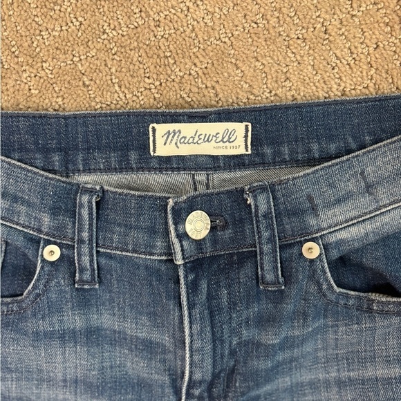 Madewell Slim Boy Jean Patched--up Edition Distressed Denim Women's Size 27 - Picture 12 of 15
